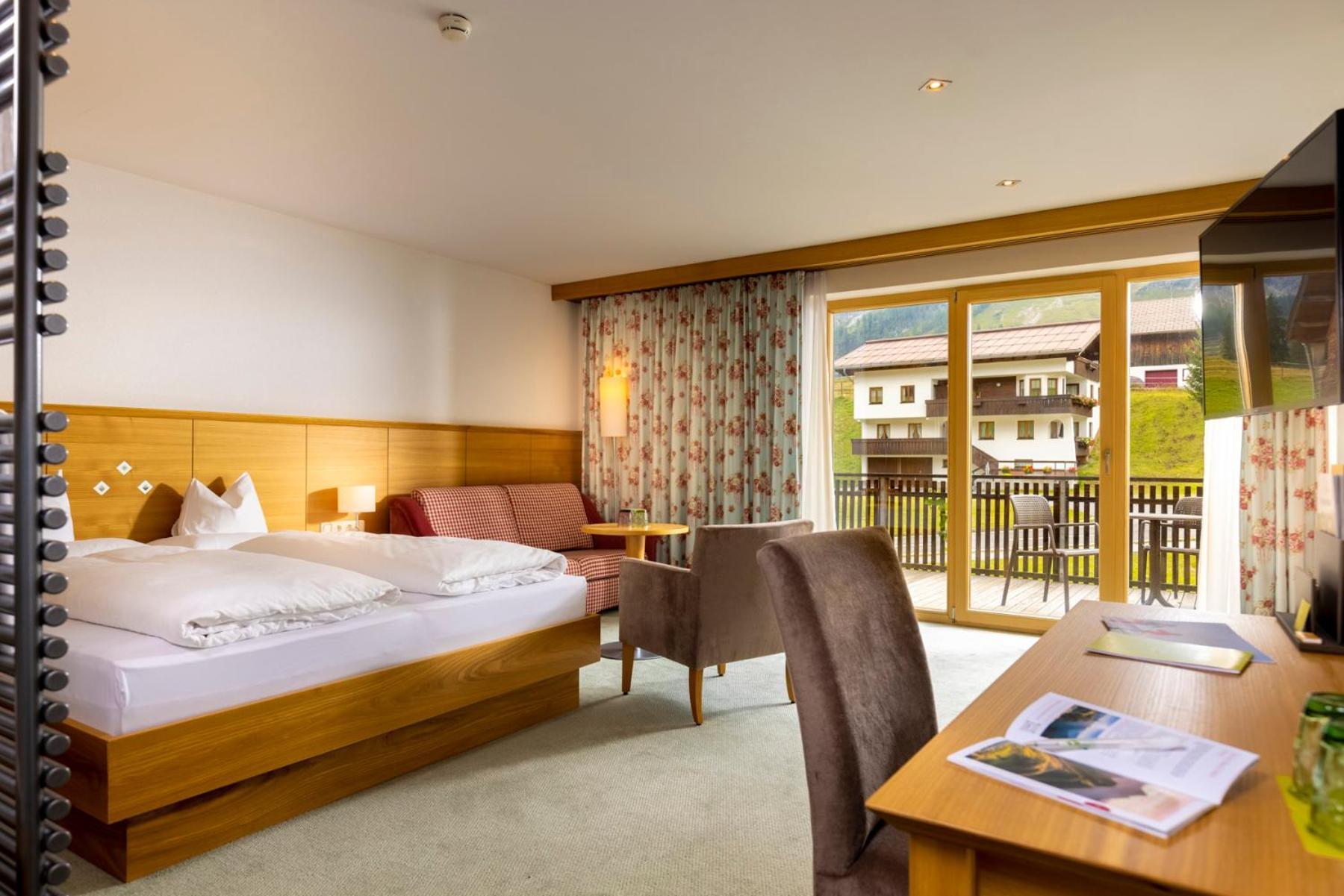 Hotel Walserberg Warth  Стая снимка